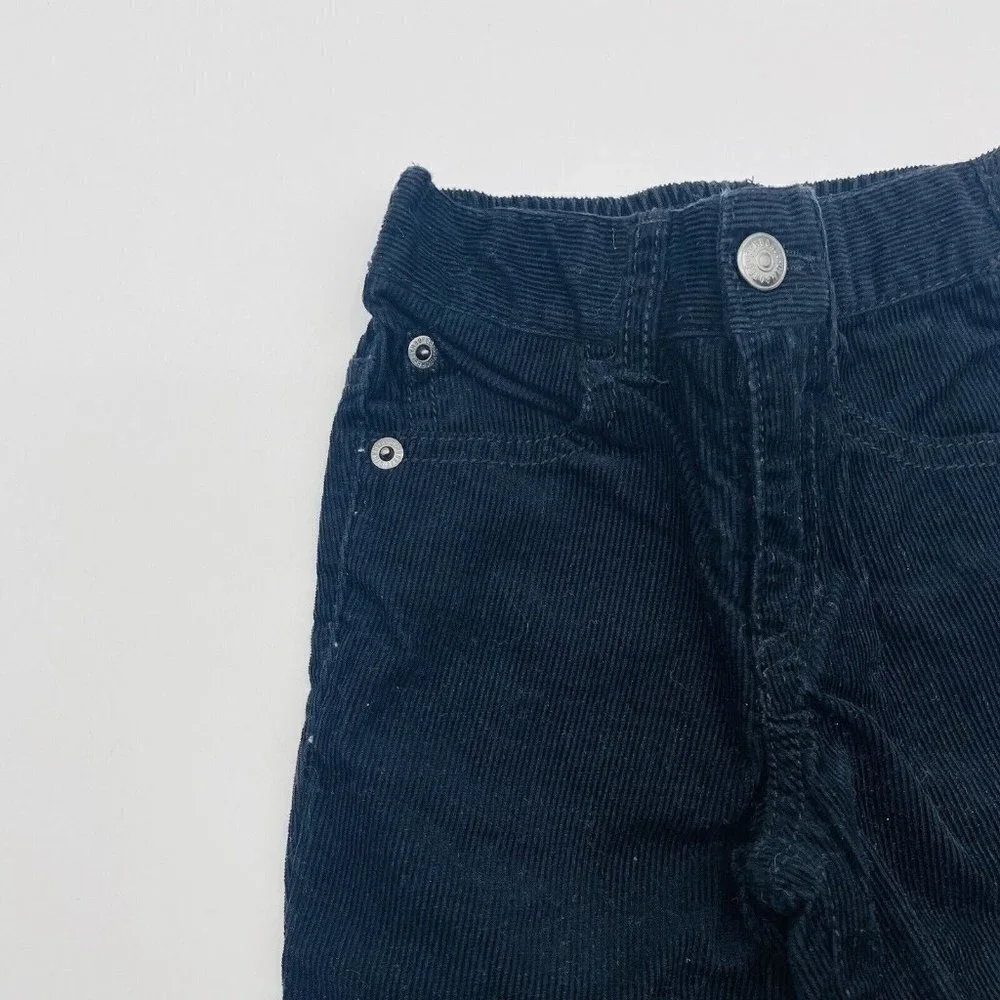 Gymboree Baby Boys Size 18-24‎ Months Stretch Waist Corduroy Pants in Black 372